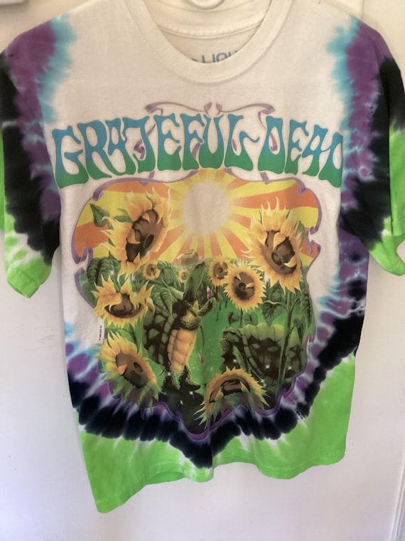 Authentic Grateful Dead Liquid Blue Psychedelic S… - image 1