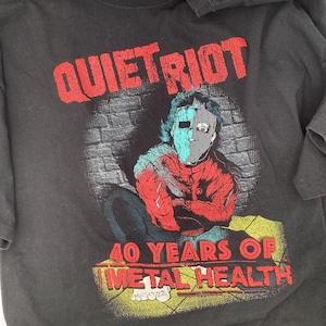 Quiet Riot T Shirt - Etsy