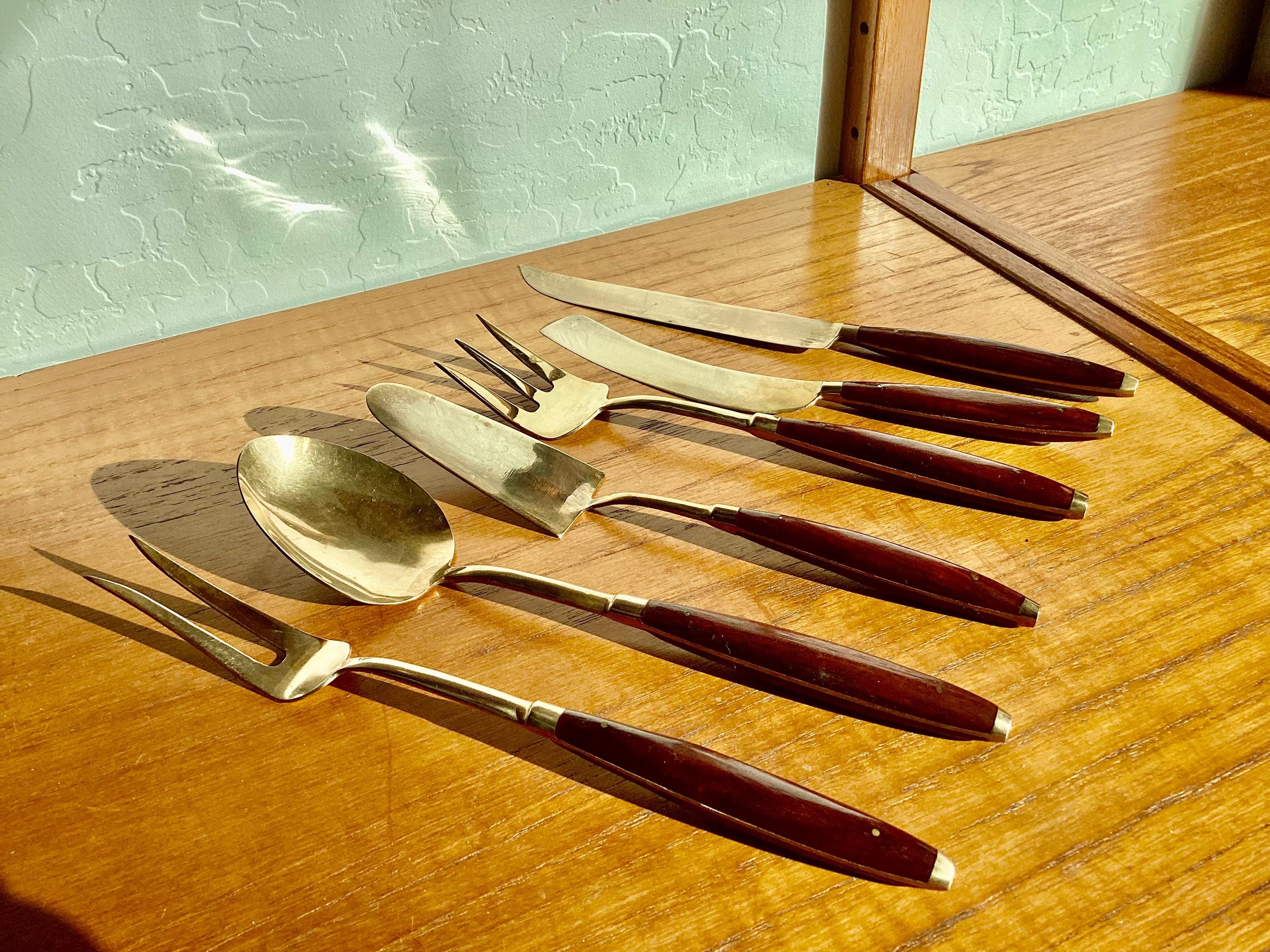 Thai Brass Flatware - Etsy Thai Brass Flatware - Etsy