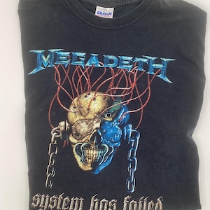 Megadeth the System Has Failed - Etsy