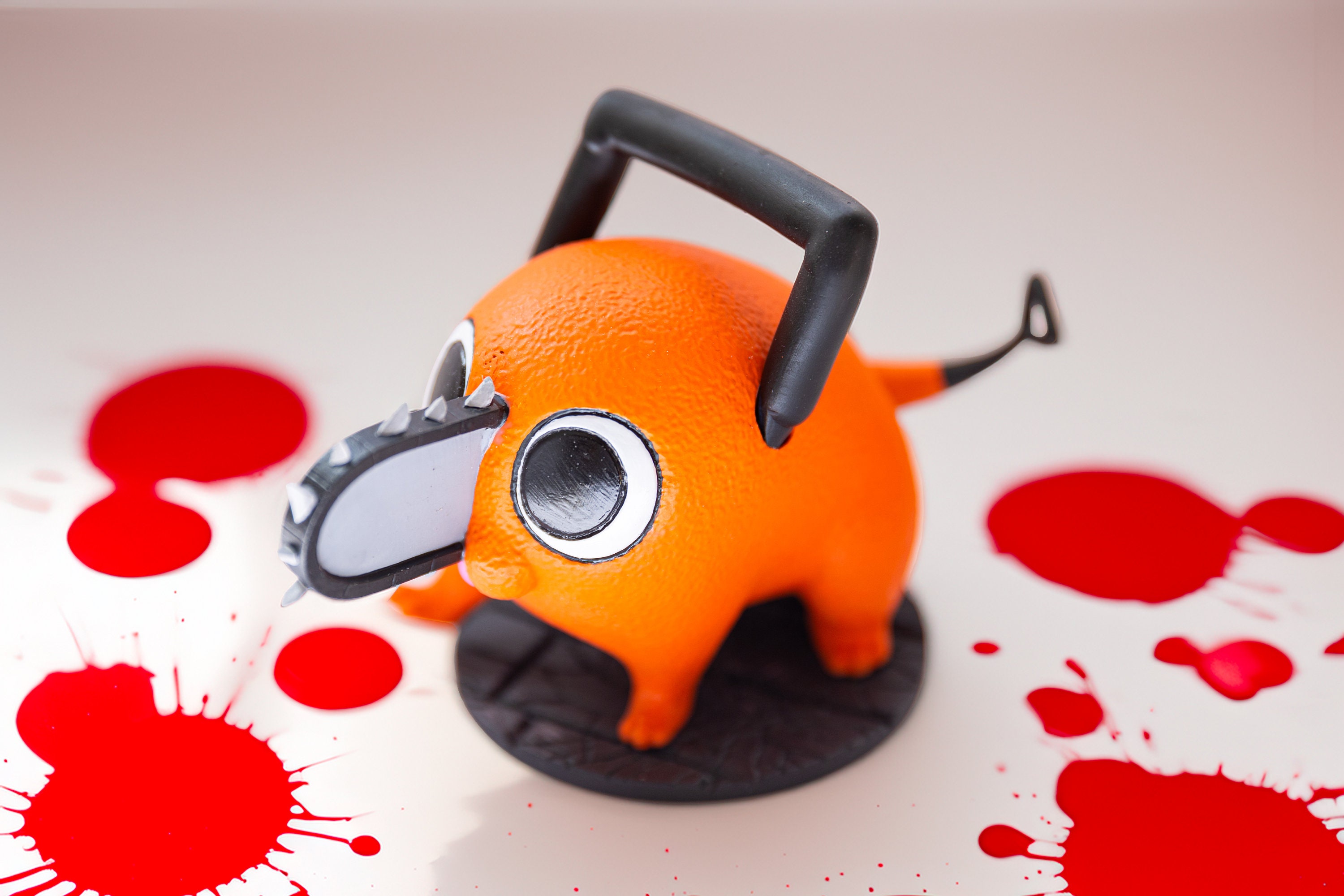 Figura Pochita De Chainsaw Man - Coleccionable Oficial De PVC, 10 Cm De Altura
