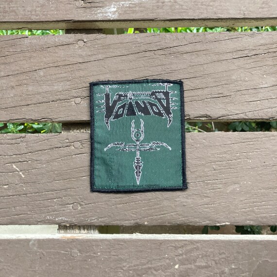 vintage 1993 VOIVOD woven patch / rare battle jac… - image 7