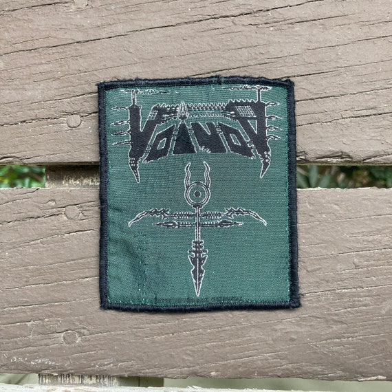 vintage 1993 VOIVOD woven patch / rare battle jac… - image 6