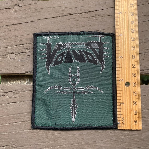 vintage 1993 VOIVOD woven patch / rare battle jac… - image 9