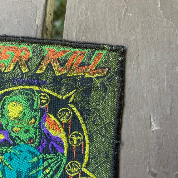 rare OVERKILL Horrorscope patch / vintage 1991 wo… - image 3