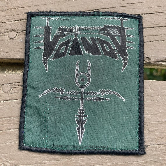 vintage 1993 VOIVOD woven patch / rare battle jac… - image 2