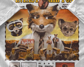 Camiseta Mr. Fox, Comfort Colors Unisex, camiseta de película