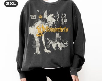 Sudadera de la película Yellow Jackets, Comfort Colors 1566 Vintage Feel (estampado DTG), camiseta de película