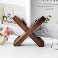 Personalized Wooden Cookbook Stand, Wood Book Stand, Recipe Holder, Reading Bookshelf, Photo Frame Display Stand, Reading Holde Gift