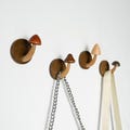 Wood Mushroom Wall Hook, Wooden Coat Hanger, Entryway Wall Mounted Coat Hooks, Modern Wooden Coat Hook, Minimalist Peg For Entryway product logo