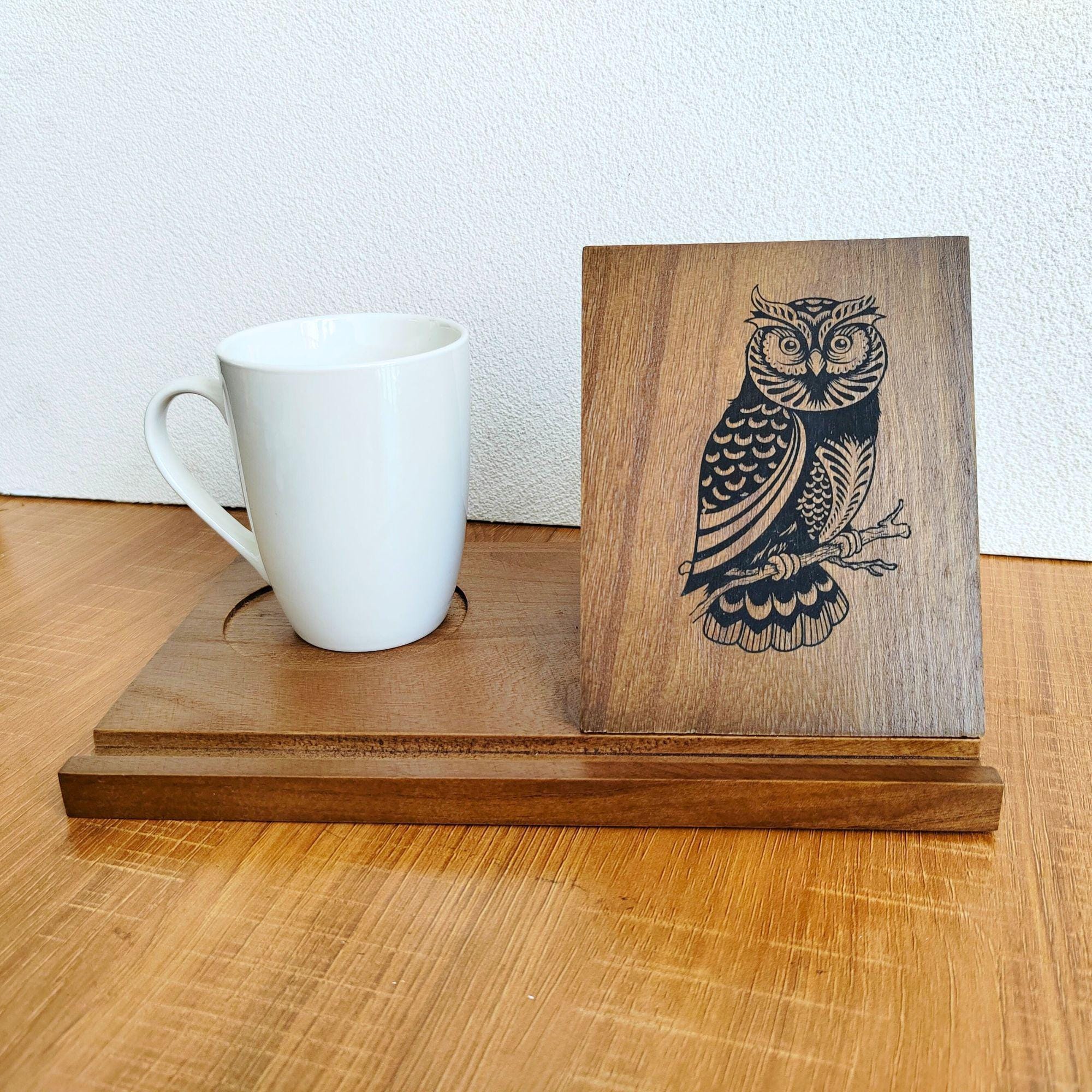Handmade Wooden Book Stand, Wooden Triangle Bookmark, Wooden Organizer ...