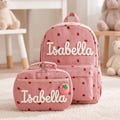 Custom Backpack & Lunch Bag Set: Personalized Nursery Bag, Baby Shower Gift for Girls