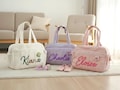 Girl’s Ballet Dance Duffel: Custom Name Tag & Spacious Compartments, Toddler Ballet Recital Gift