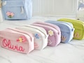 Yarn Name Pencil Case: X-Large Toiletry Pouch, Gift For 6 7 8Year Old Girls