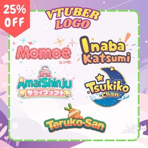 niestandardowe logo vtuber, vtuber, logo vtuber, niestandardowe logo, zasoby vtuber, logo twitch, logo strumienia, niestandardowe logo vtuber prowizja, logo vtuber, logo strumienia