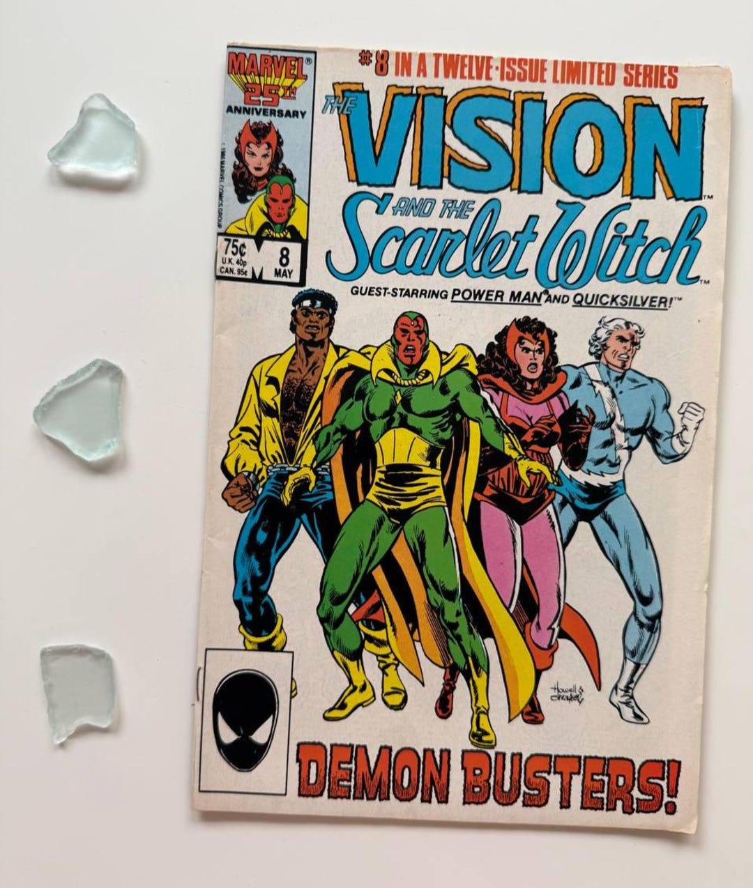 1986 VISION & the SCARLET WITCH #8 - Vintage Old Comic Books Marvel ...