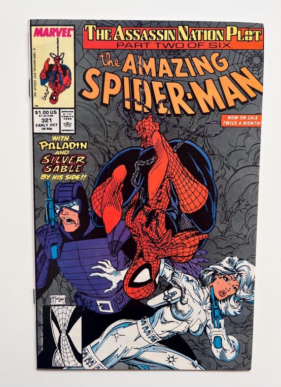 アメイジング スパイダーマン #321 トッド マクファーレン カバー