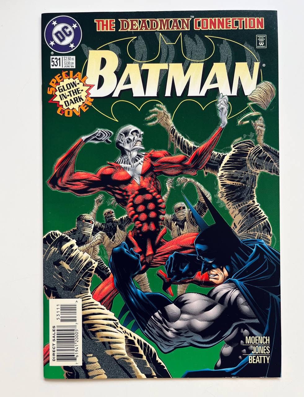 BATMAN #531 ( Deadman, Dark Knight ) GLOW Cover - Vintage Comic