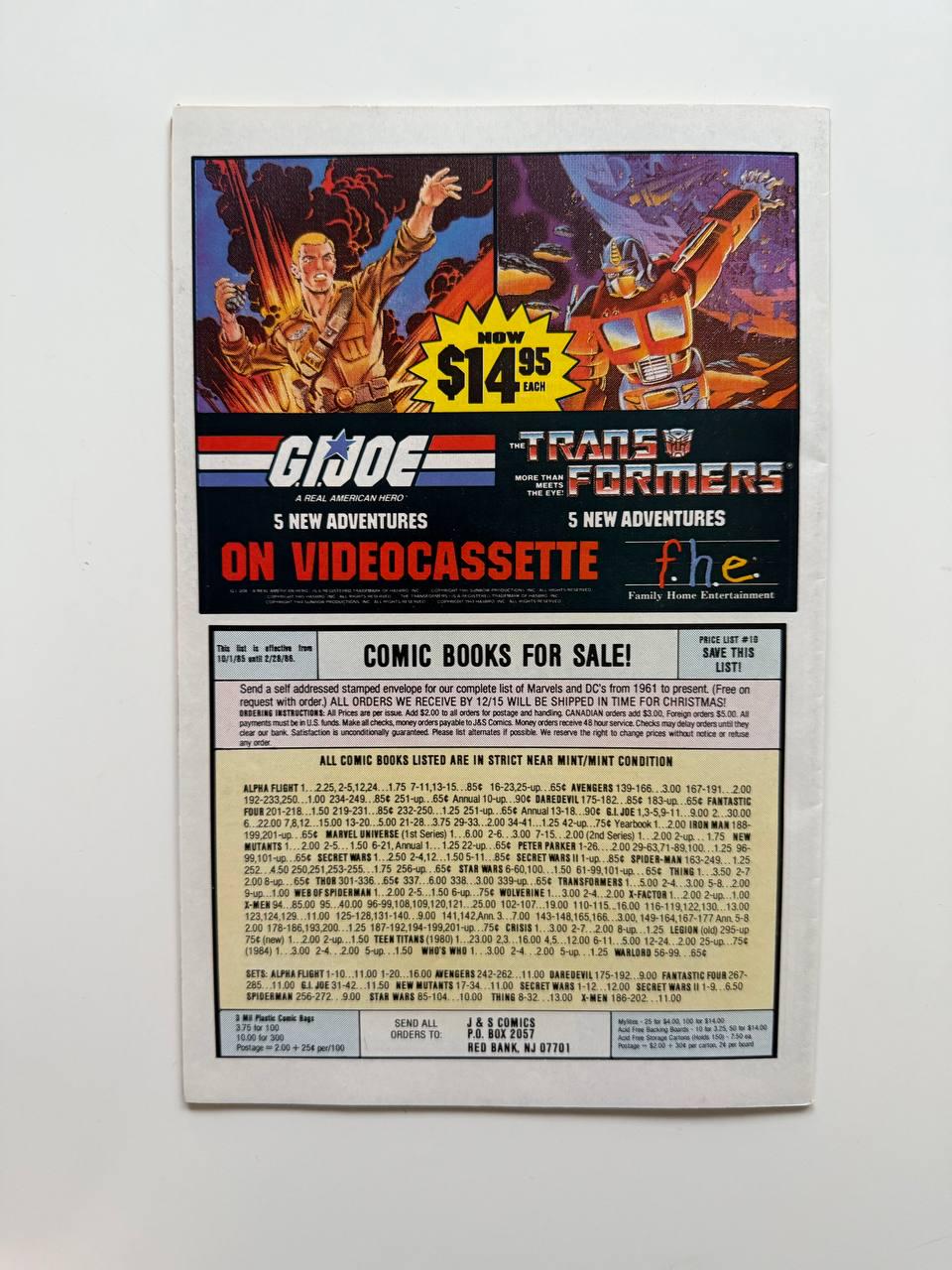 Uncanny X-men #202: Sentinels Vs Phoenix, 1990 Newsstand Edition