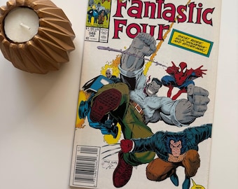 Fantastyczna Czwórka #348 (1991) | Spider-Man, Wolverine, Ghost Rider, Hulk – komiks
