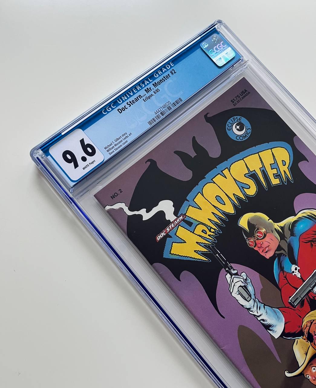 CGC 9.6 Mr. Monster #2 Comic Book, Dave Stevens Cover Art 1985 - Etsy
