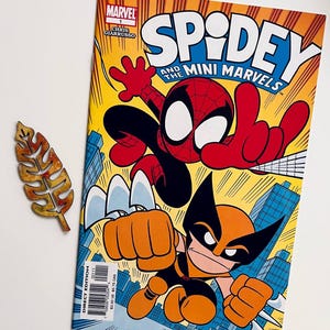 Spidey and the Mini Marvels #1 (Spider-Man + Wolverine) - Vintage comic book 2003 | Cute and funny