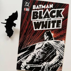 BATMAN Black and White #2 - ヴィンテージ コミック ブック 1996 DC | フランク ミラー カバー