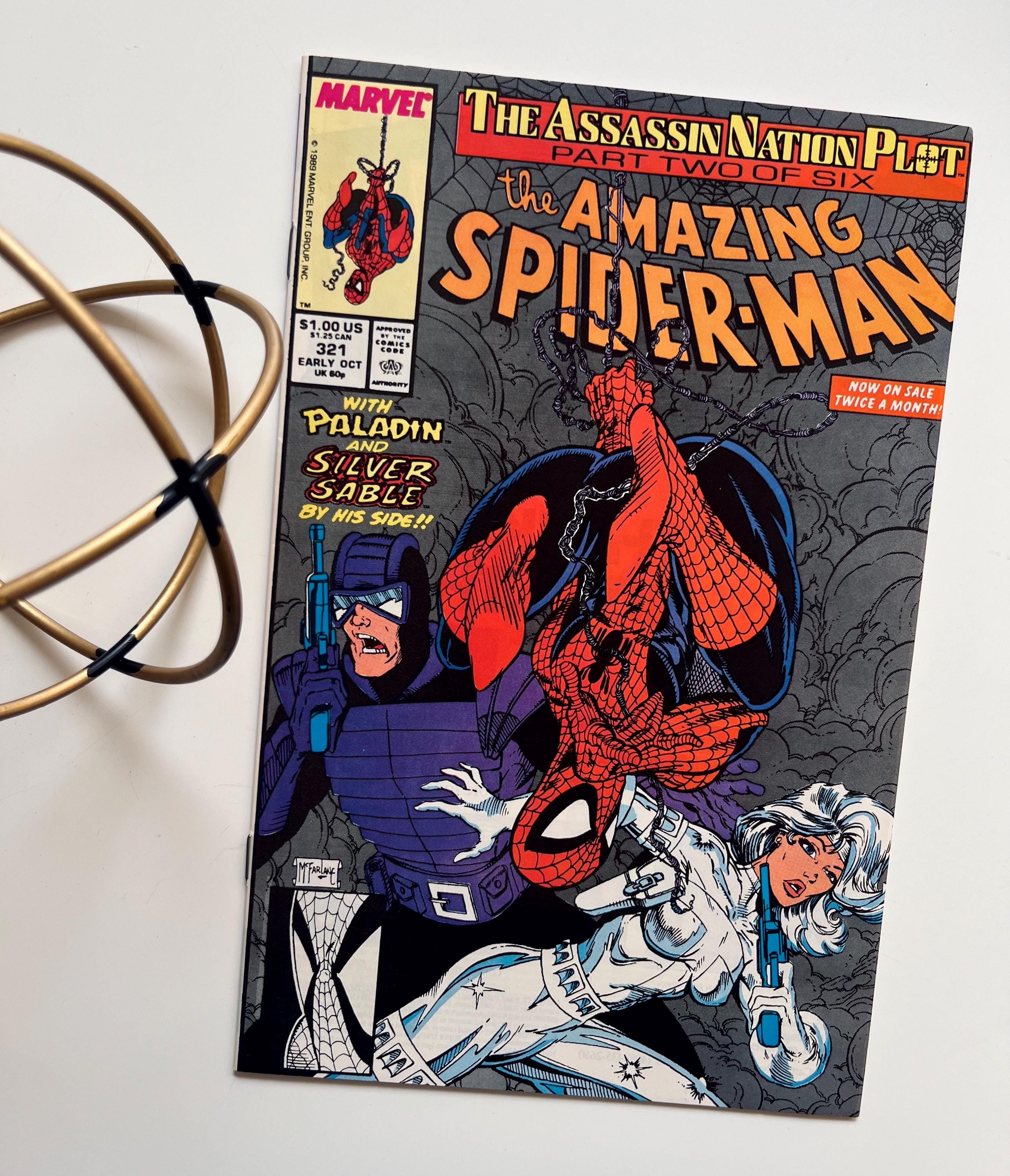 アメイジング スパイダーマン #321 トッド マクファーレン カバー