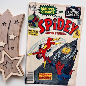 Spidey Super Stories #32 (Spider-Man + Spider-Woman) - Vintage comic book 1970s