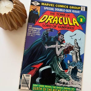 Final Issue -- Tomb of DRACULA #70 Lord Of Vampires | Very Good Condition - Vintage horror eerie comic book 1979 | Bronze Age | Double-Sized