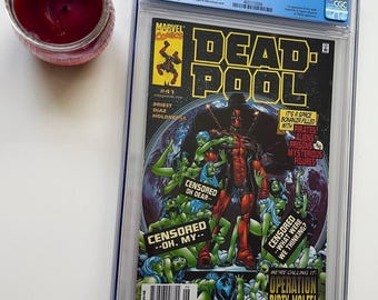 Deadpool #41 CGC 9.4 | Newsstand - Vintage comic book 2000