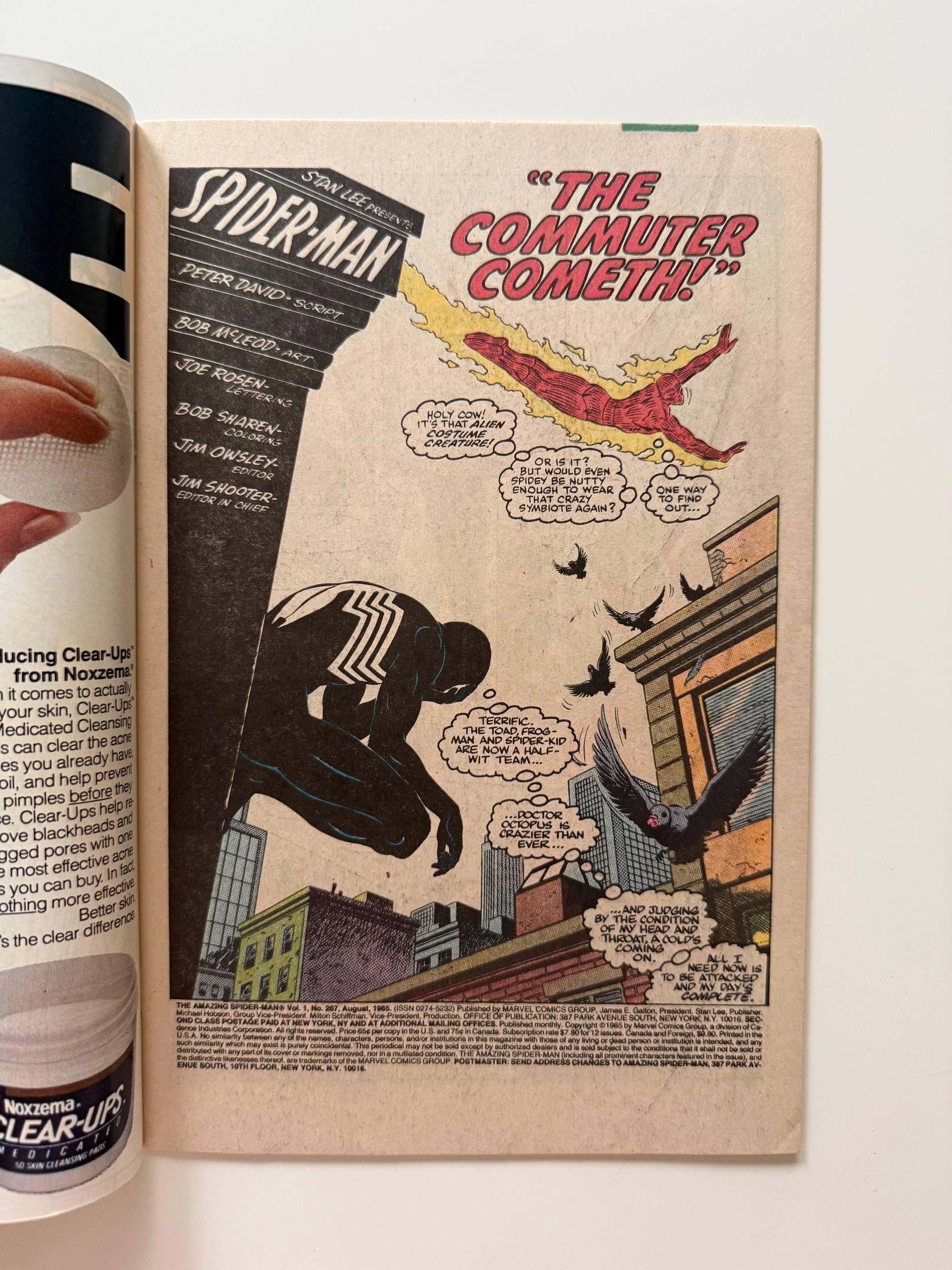 アメイジング・スパイダーマン #267 (1985) コミックブック | レア