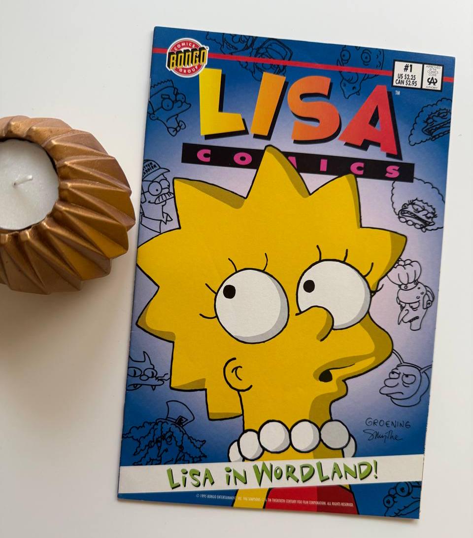 Lisa Comics #1 - 1995 Vintage Simpsons Comic Book - Etsy