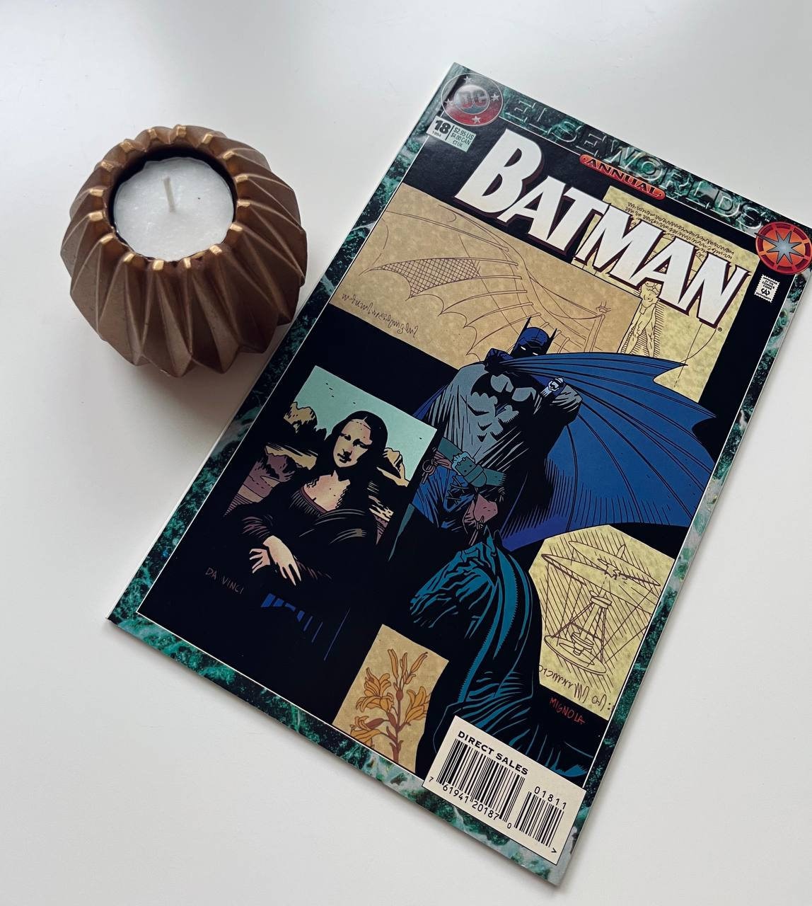 バットマン DCコミックス 18冊セット Batman Annual #18 - Vintage Comic Book (da Vinci - Mona Lisa on