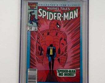 Marvel Tales #190 (1986) Spider-man CGC 9.8 - Comic Book