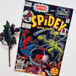 Spidey Super Stories #21 (Spider-Man + Doctor Octopus) - Vintage comic book 1970s