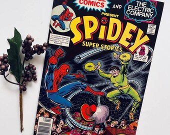 Spidey Super Stories #21 (Spider-Man + Doctor Octopus) - Vintage Comic aus den 1970er Jahren