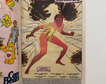 Uncanny X-men #202: Sentinels Vs Phoenix, 1990 Newsstand Edition