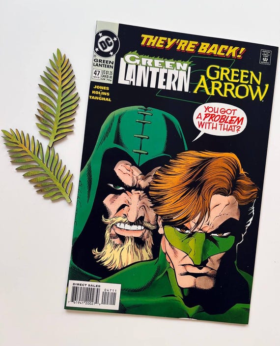 GREEN LANTERN #47 & Green Arrow - Vintage Comic Book 1993 DC - Etsy