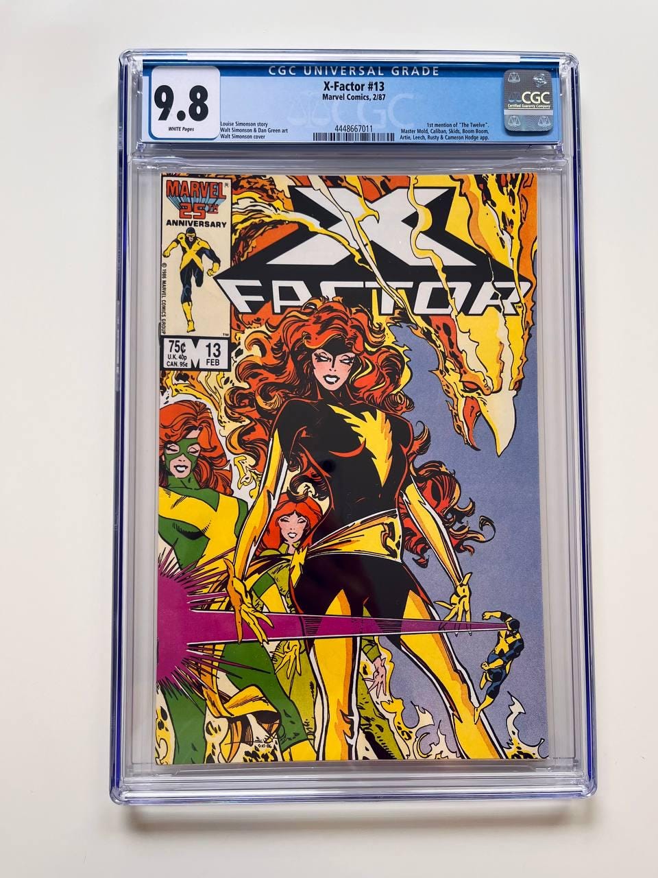 X-factor #13 (1987) CGC 9.8: 1st the Twelve, Phoenix - Vintage