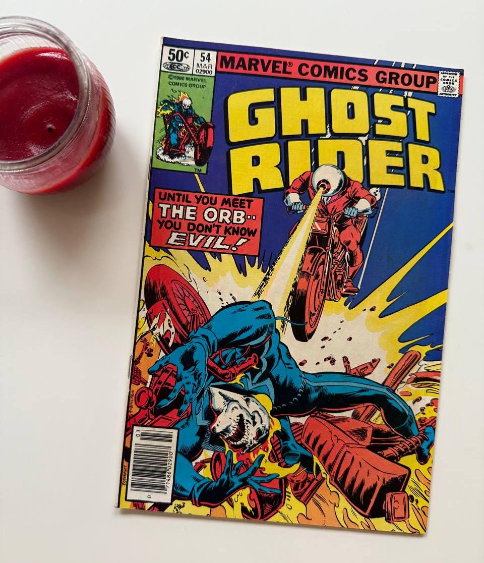 Ghost Rider #54 (1981) – the Orb Returns, Rare Newsstand Edition