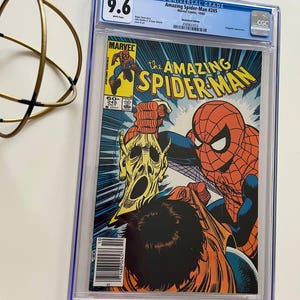 4th app of Hobgoblin -- Amazing SPIDER-MAN #245 CGC 9.6 | 1st App & Death of 2nd Hobgoblin - Collector&#39;s vintage comic book 1983 | Newsstand