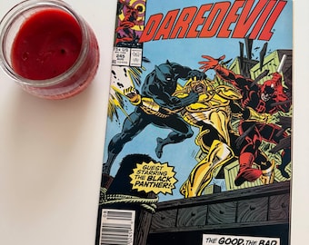 Daredevil #245 | Black Panther Team Up – komiks vintage z 1987 r. | Kiosk