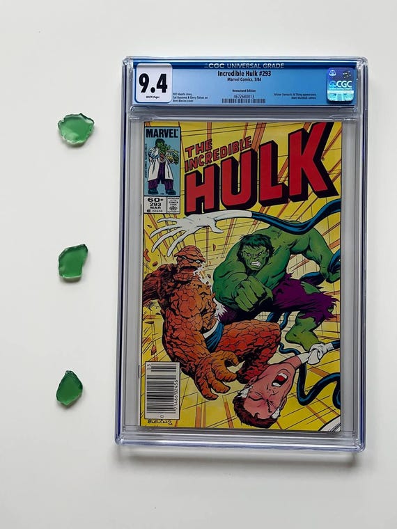The Incredible Hulk #293 (1984) CGC 9.4 Newsstand | Vs Thing