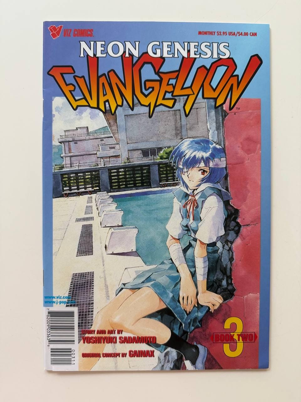 Neon Genesis EVANGELION Part 2 #3 (1998, Viz Comics) | Rei Ayanami