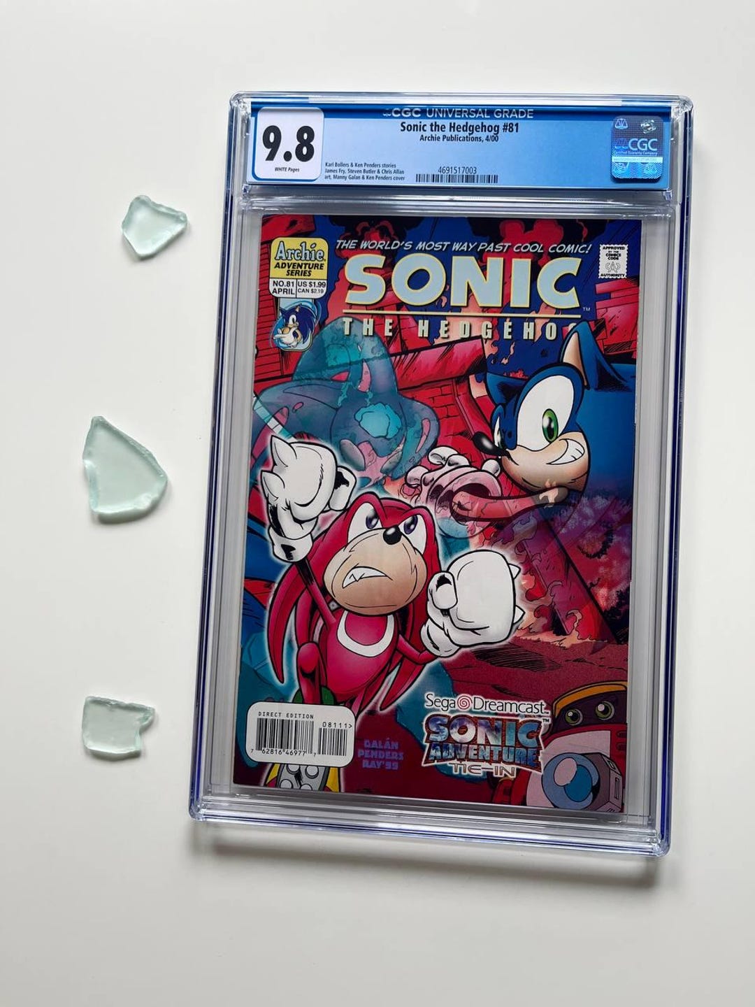 ソニック・ザ・ヘッジホッグ #81 CGC 9.8 (2000) | アドベンチャー関連