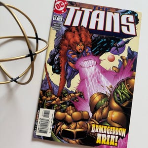 Titans #17 | STARFIRE, Nightwing, Raven, Donna Troy - Vintage comic book 2000 DC | Neat Mint Shape | Key