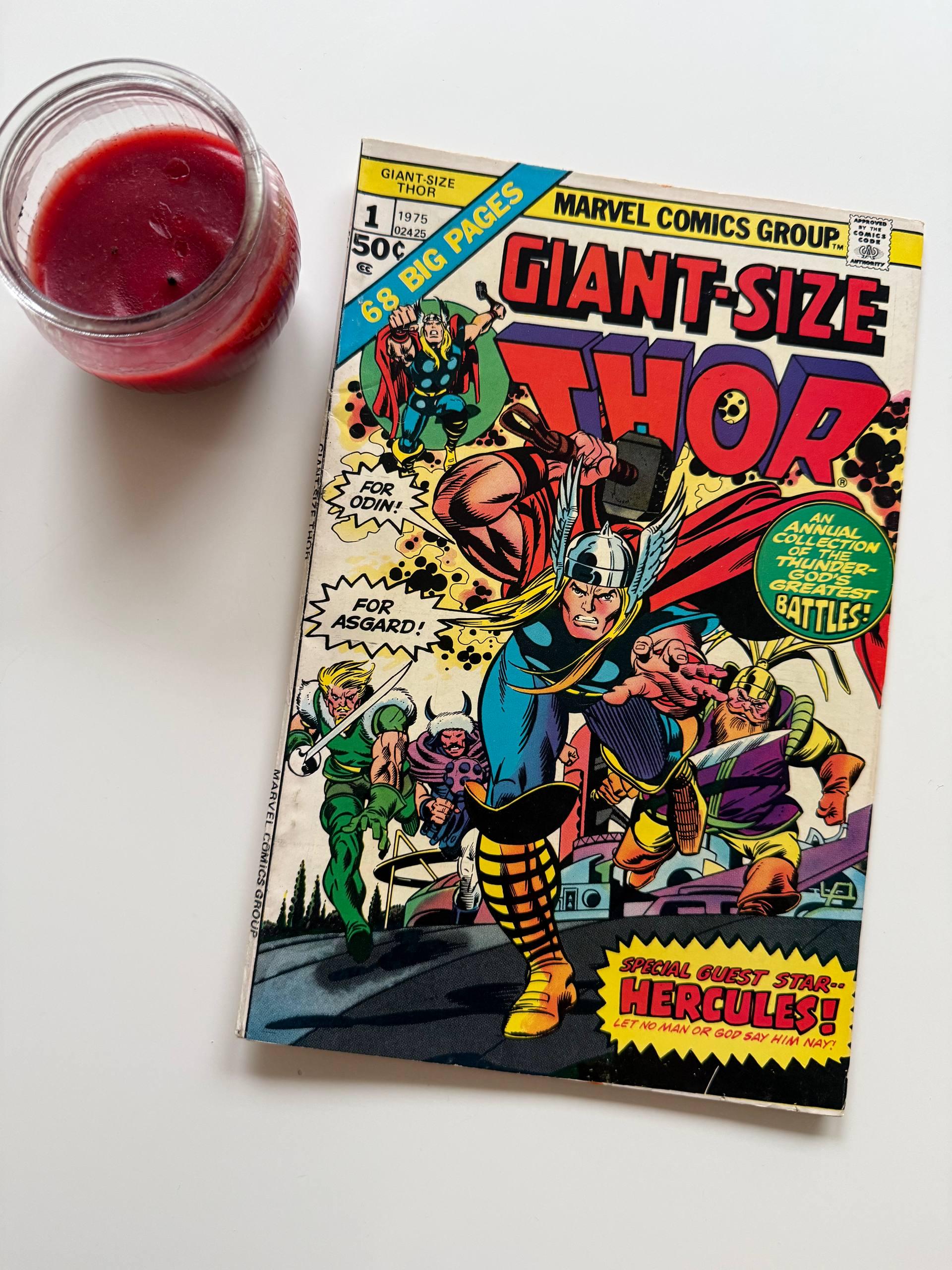 Giant-size Thor #1 (1975) Stan Lee • Jack Kirby - Comic Book