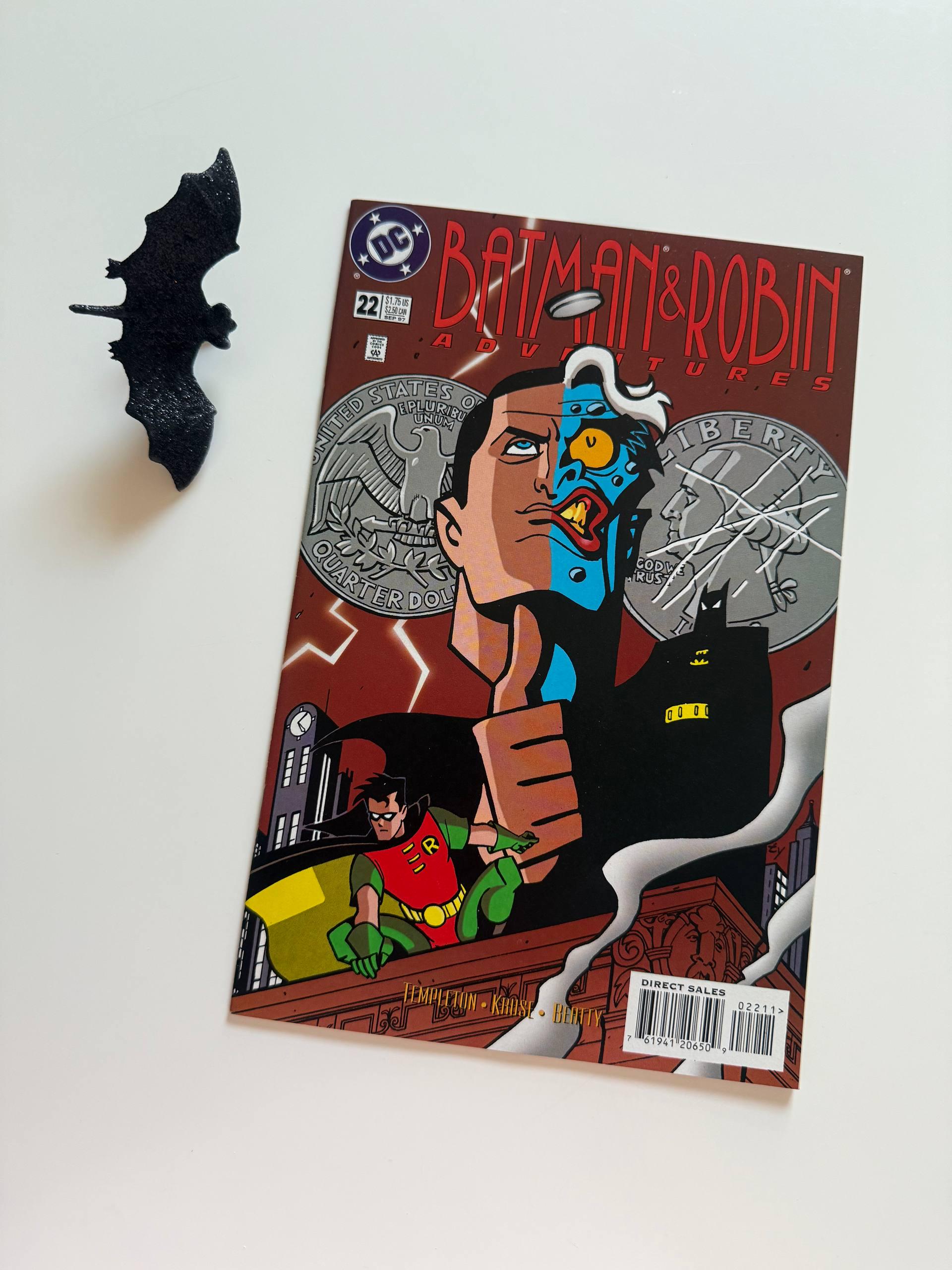 Batman and Robin Adventures #22 | TWO-FACE (harvey Dent) Story