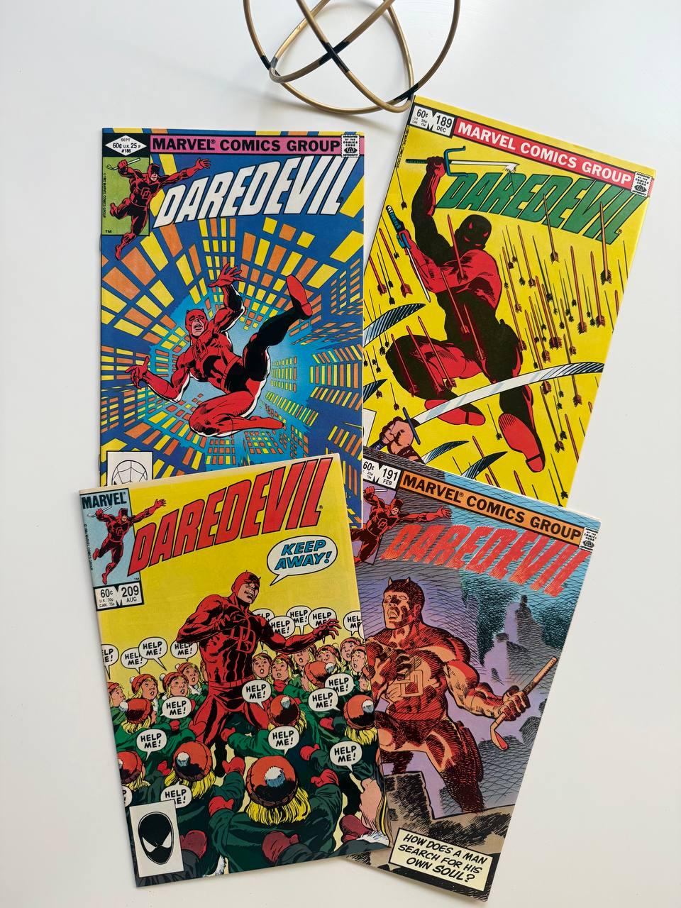 Daredevil Comic Book Collection: Frank Miller Era, Key Issues #186